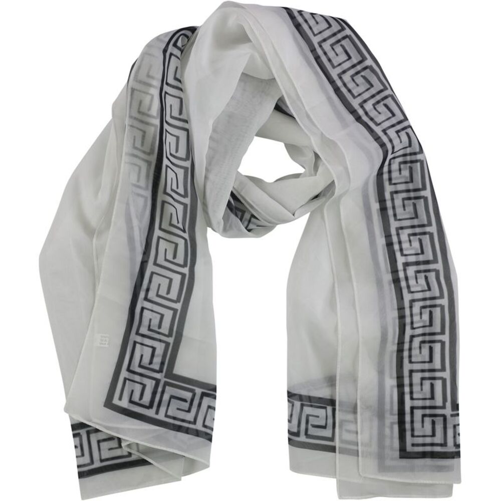 Verona Collection Womens Luxury Hijab Scarf Wrap, White, One Size, DM